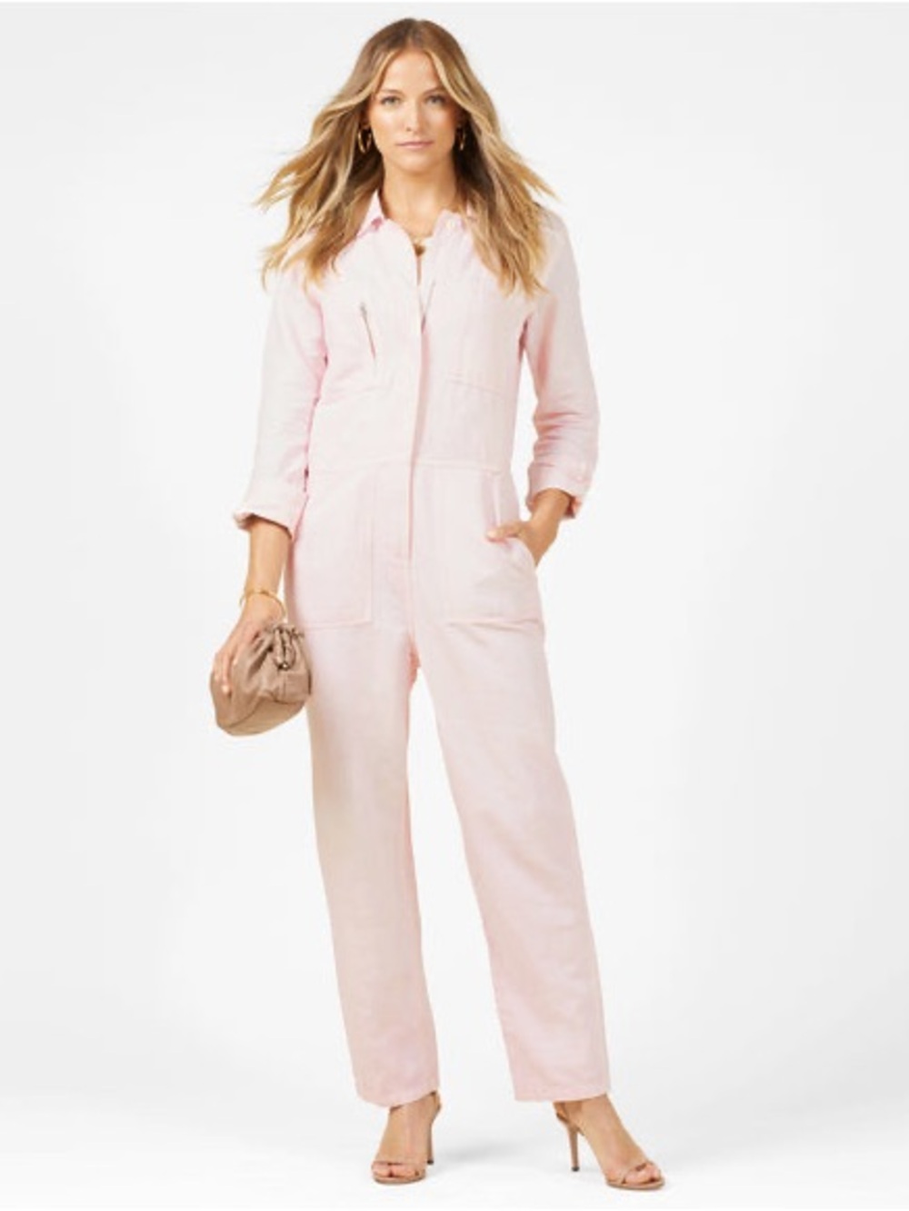 Outerknown S.E.A. Jumpsuit Women XS Pink